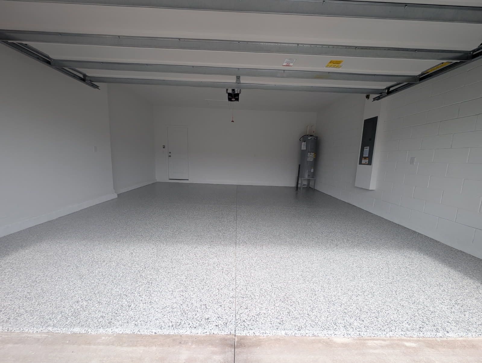 Project Orlando's Sleek Polyaspartic Garage Floor Makeover image