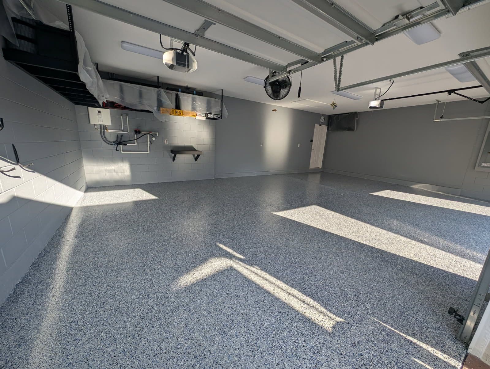 Sleek Polyaspartic Garage Floor in Poinciana image